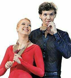 Чемпионы Европы по фигурному катанию Екатерина Боброва и Дмитрий Соловьев
