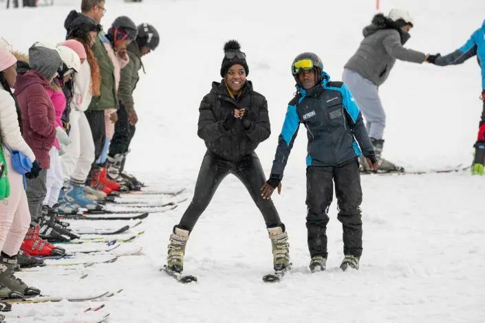 За снегом в Африку! Пока весь мир изнывает от жары, в Лесото катаются на лыжах