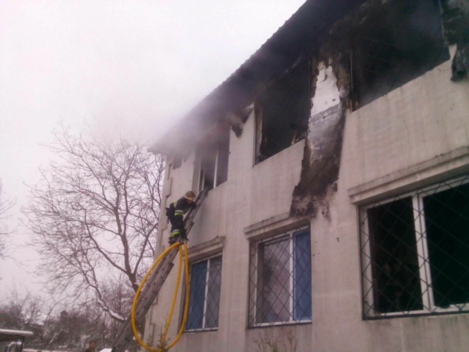 Во время пожара в доме престарелых в Харькове погибли 15 человек