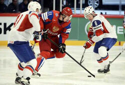 Сборная России обыграла Норвегию и вышла в 1/2 финала ЧМ по хоккею