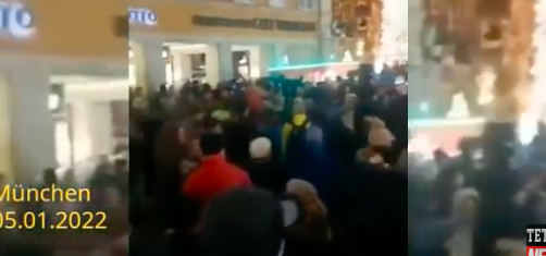 Шутки кончились: в Мюнхене полиция жестко пресекает протесты непривитых граждан