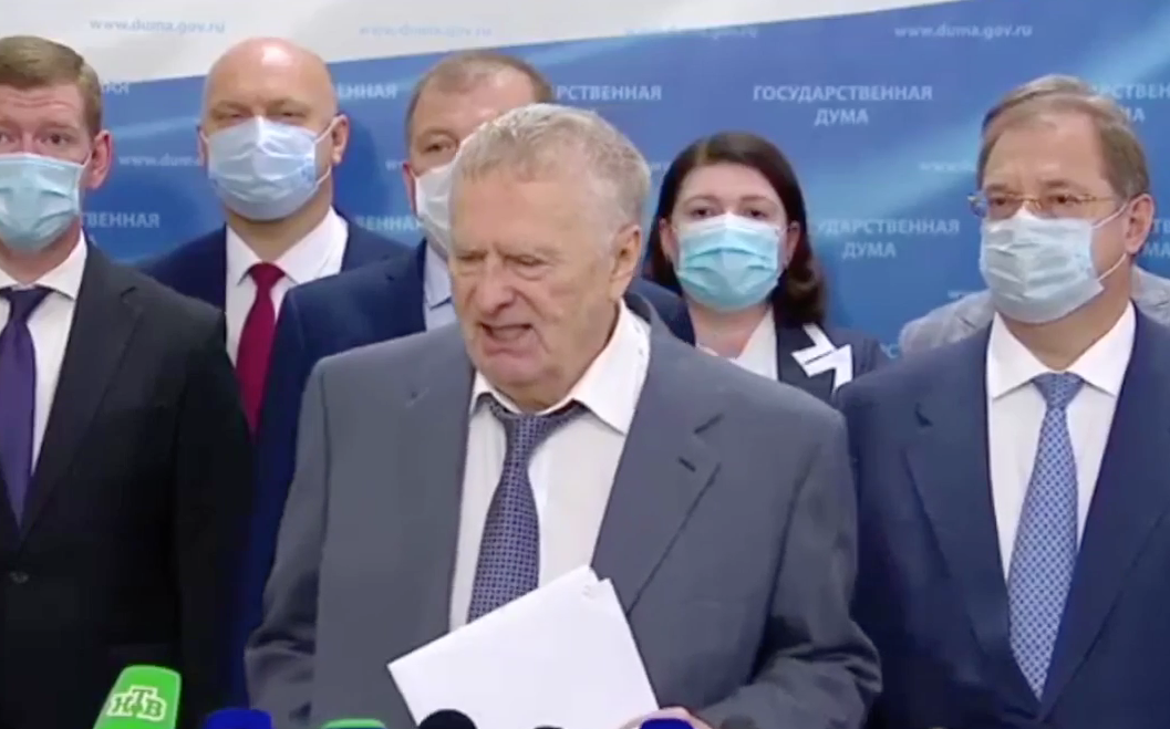 Владимир Жириновский: "Мы будем защищать Фургала. Никогда не исключим его из партии"