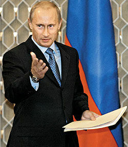 Политик десятилетия Владимир Путин:
