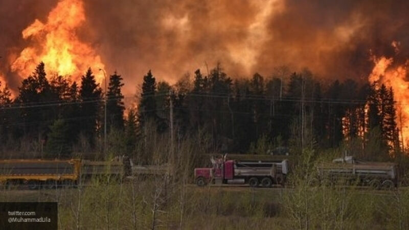 Евросоюз отказался помочь Латвии тушить пожары