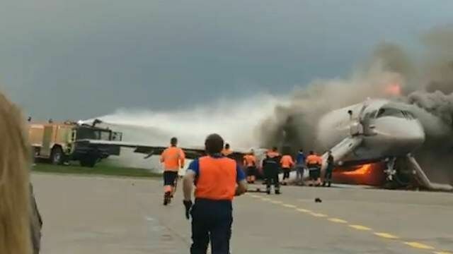 Пожар на борту самолета SSJ-100 начался уже после посадки