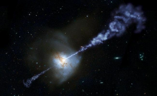 Черная дыра превратила звезду в «спагетти»
