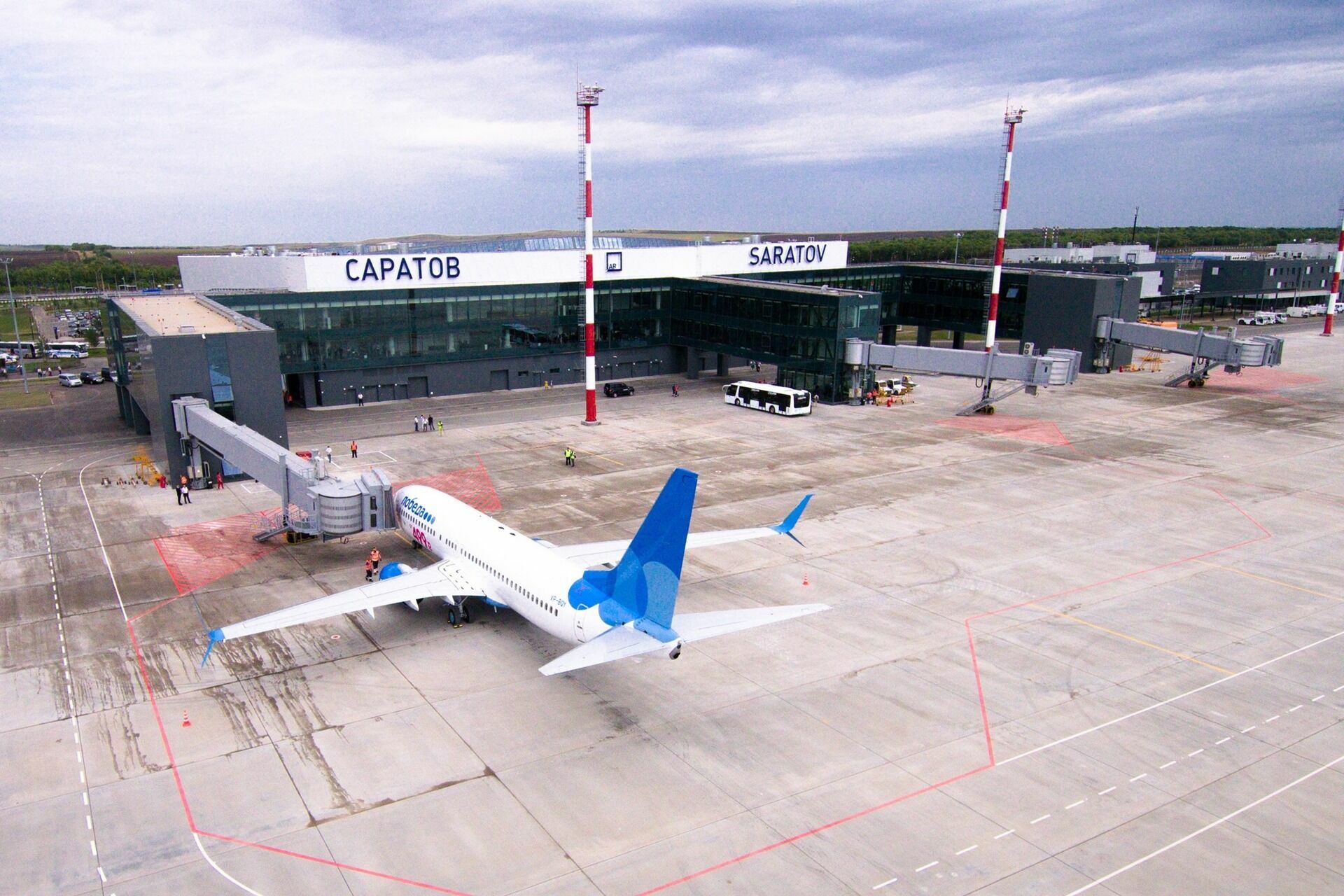 Новый саратовский аэропорт "Гагарин"