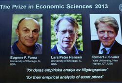 Нобелевскую премию по экономике дали за анализ цен на активы