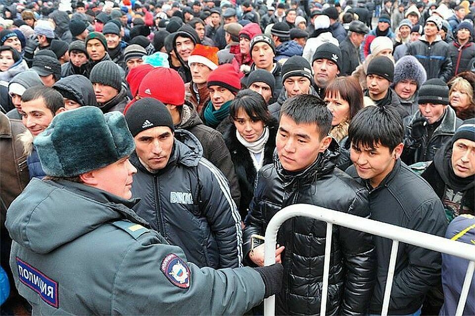 Миграция в Россию начала резко сокращаться