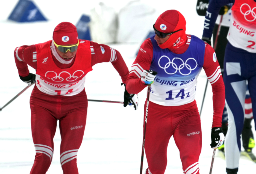 Российские лыжники завоевали бронзу в командном спринте пекинской Олимпиады