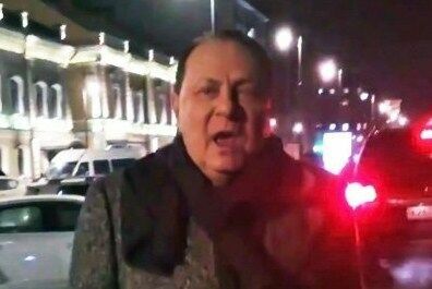 Директора «Ленкома» обвинили в нападении на пешехода (видео)