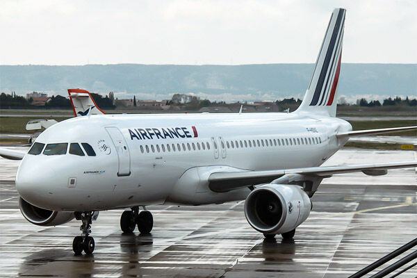 Россия не приняла самолет Air France, планировавший облететь Белоруссию
