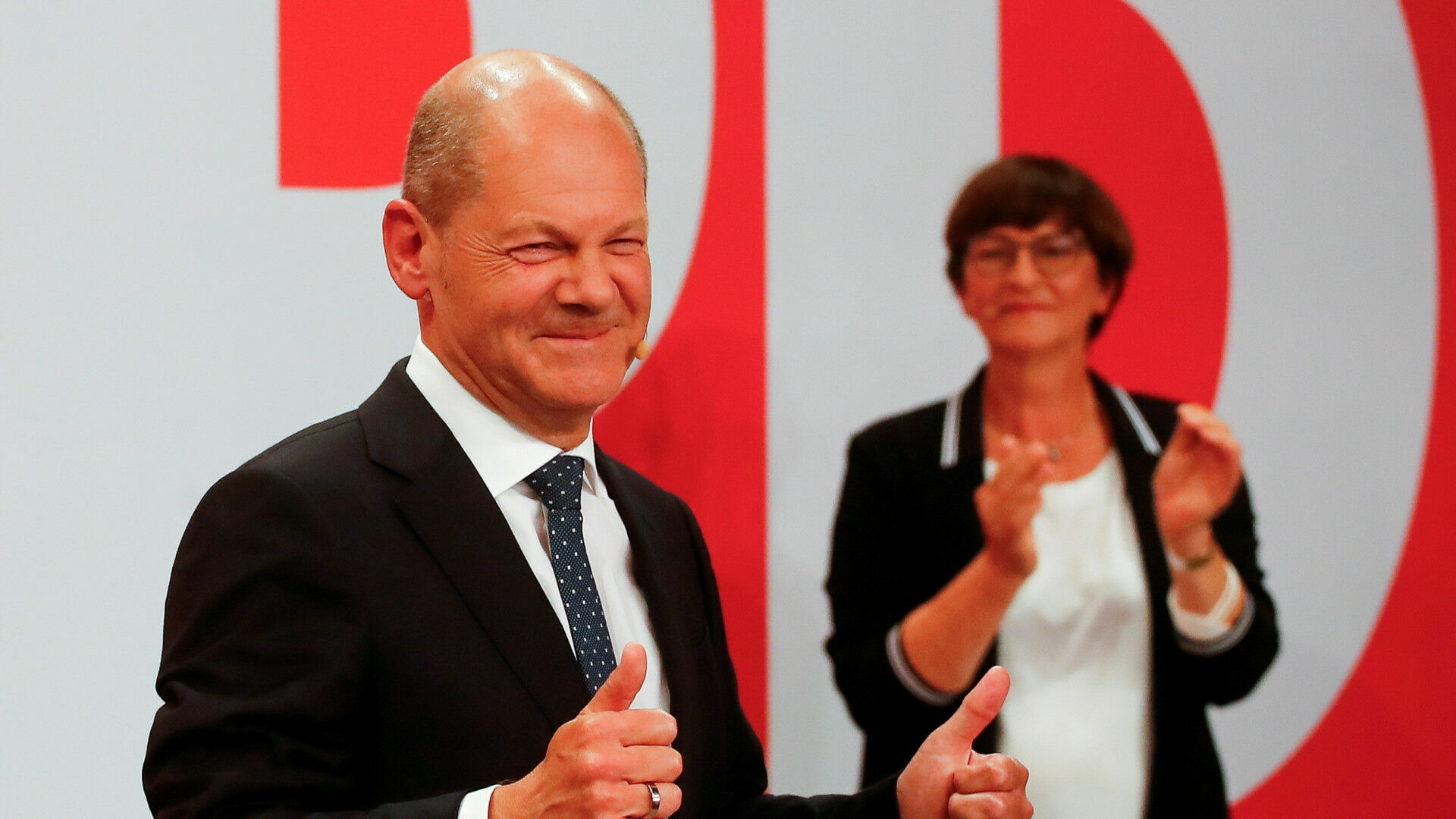 На выборах в Бундестаг победили социал-демократы