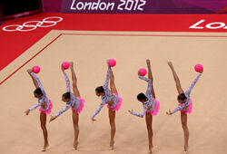 Россиянки выиграли «золото» в художественной гимнастике