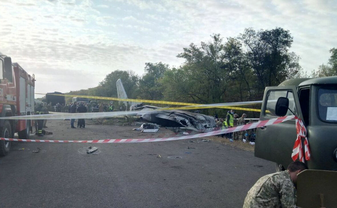 Названа предварительная причина крушения украинского Ан-26 с курсантами
