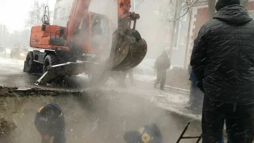 Десять тысяч жителей Курска остались без отопления из-за аварии