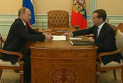 Медведев передал Путину список кандидатов на министерские посты