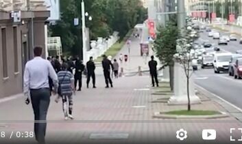 Милиция на улицах Минска