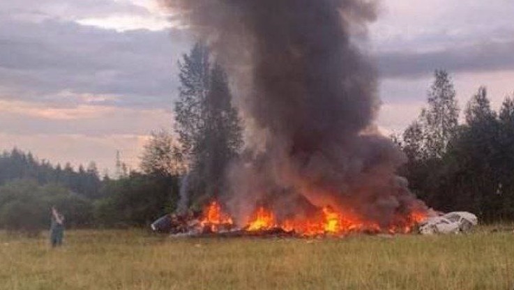 Flightradar24 опубликовал отчет о крушении самолета Евгения Пригожина