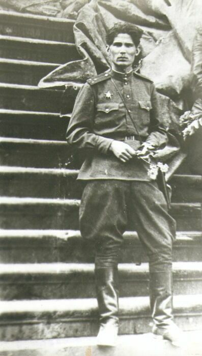 Старший лейтенант Василий Субботин, Берлин, май 1945 года