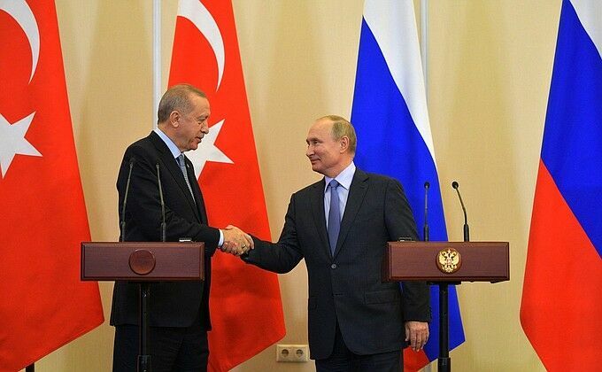 После переговоров Путина и Эрдогана турецкая операция в Сирии прекращается