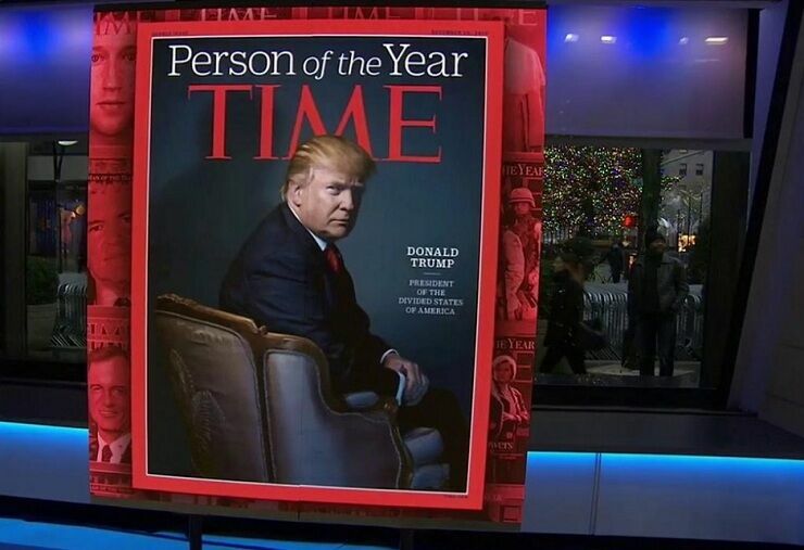 Дональд Трамп стал «Человеком года» по версии Time