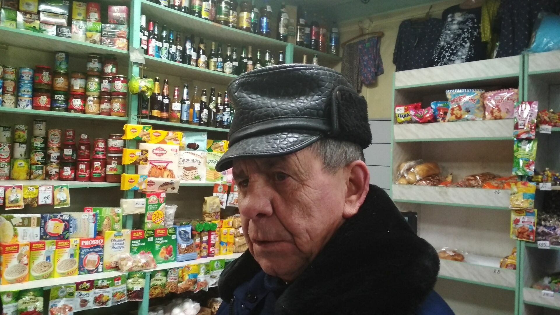 Геннадий Иванов, житель деревни Еремково 