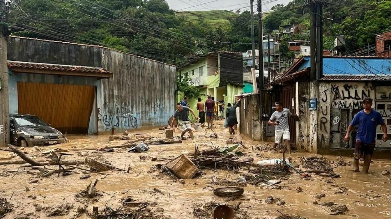 В Бразилии из-за оползней погибли 44 человека