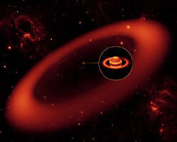 Найдено ранее неизвестное кольцо Сатурна