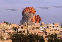 Авиация Израиля начала бомбить Сирию