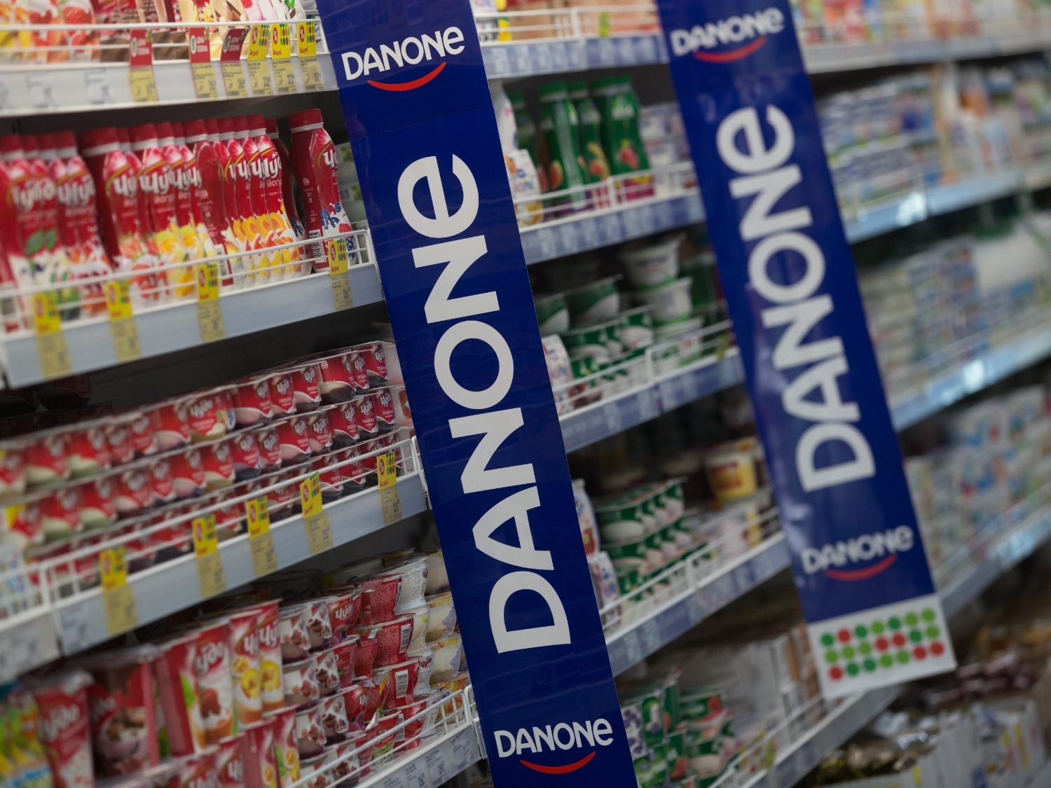 73% продаж питьевых йогуртов в натуральном выражении контролируют компании Danone и Вим-Биль-Данн