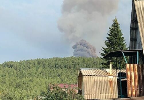 В Красноярском крае идет эвакуация населения в зоне взрывов