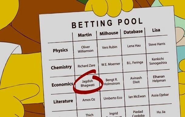 В мультсериале «Симпсоны» угадали нобелевских лауреатов