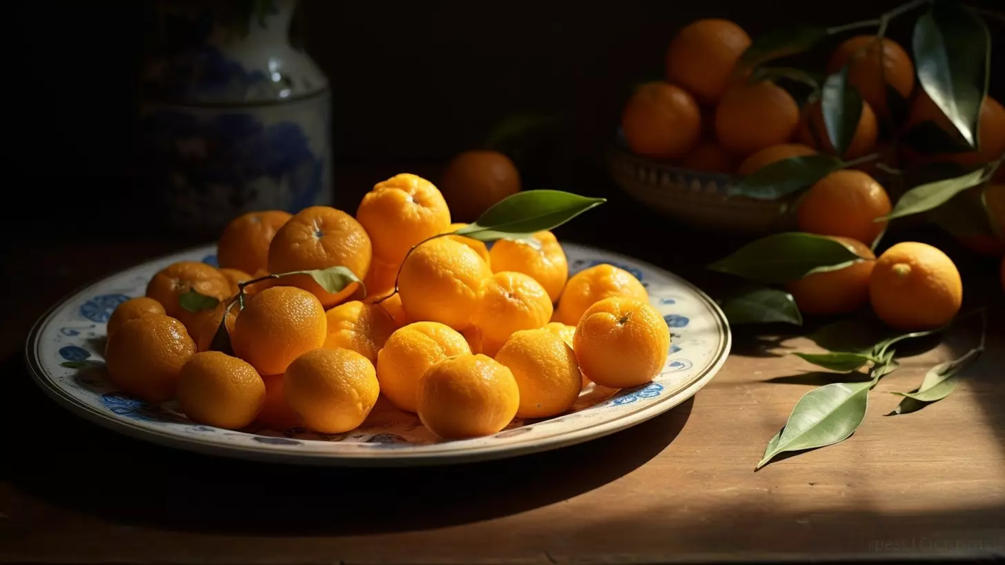Абхазские мандарины легко узнать по яркому и насыщенному аромату