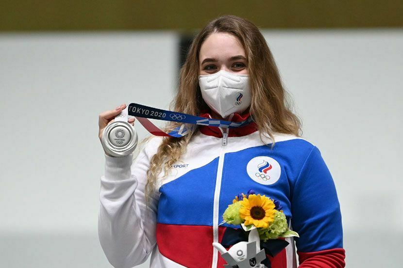 Анастасия Галашина завоевала первую медаль для сборной России на ОИ-2020