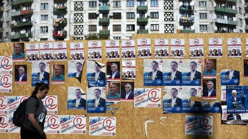 Второй тур парламентских выборов в Грузии выиграла правящая партия