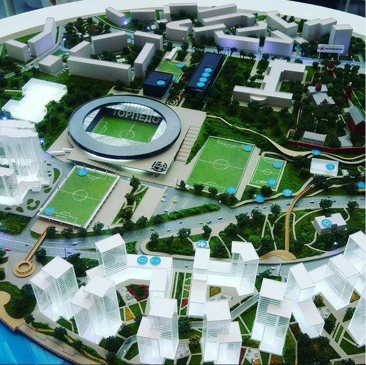 Так будет выглядеть по планам реформаторов стадион "Торпедо" 