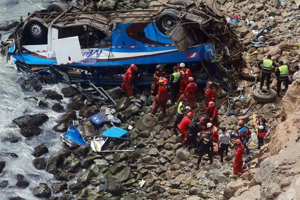 «Поворот дьявола» в Перу унес жизни более 40 человек
