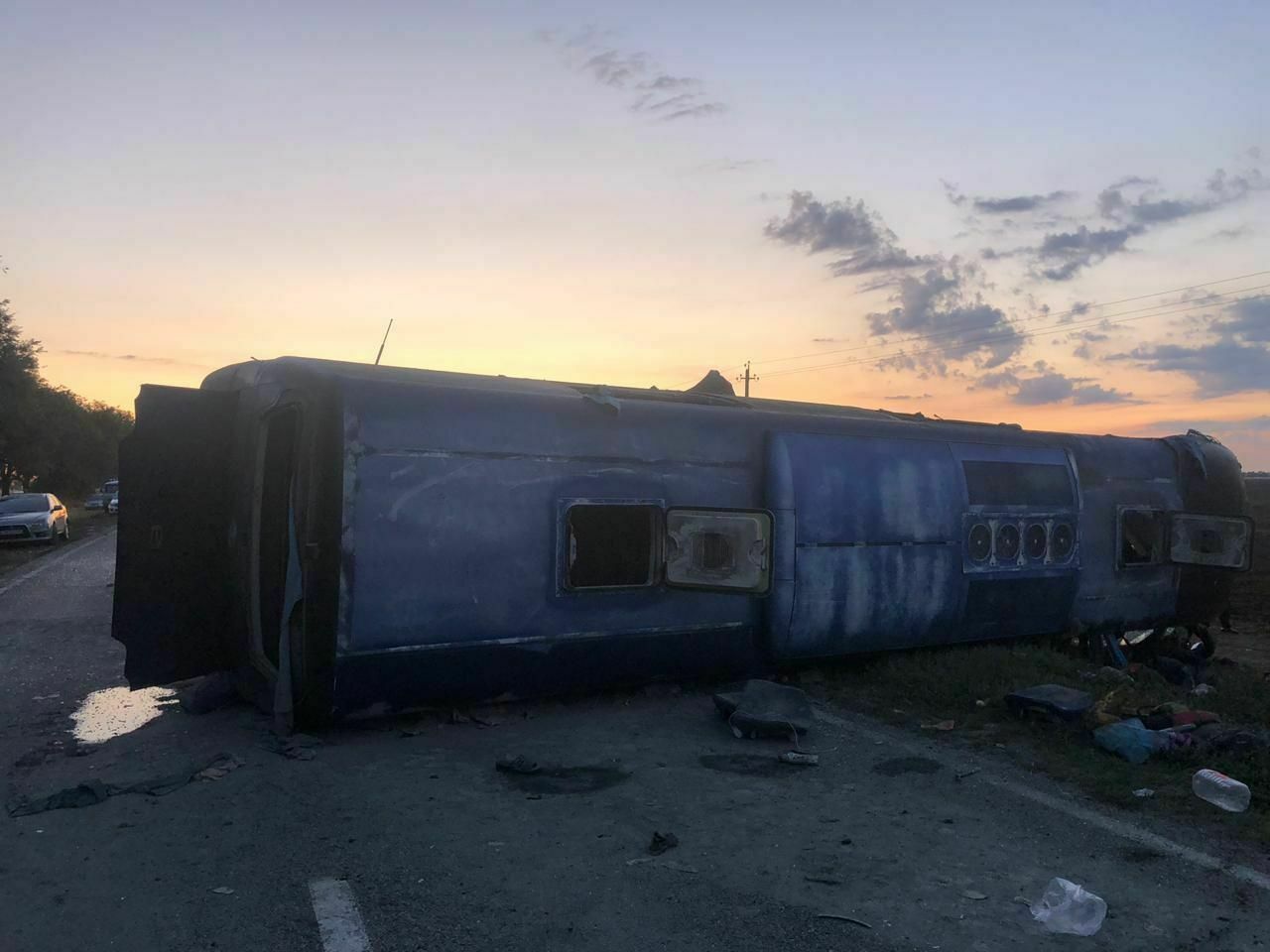 В ДТП с автобусом в Ставропольском крае погибло пять человек