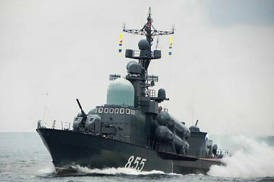 Российская армия уничтожила корвет ВМС Украины близ Одессы