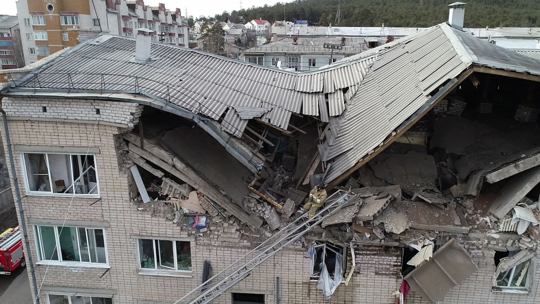 В Чите после взрыва газа в жилом доме два человека находятся в тяжелом состоянии