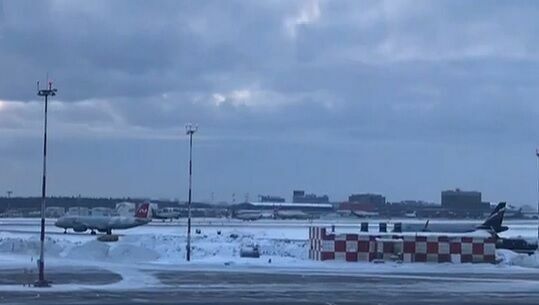 В Шереметьево чешский самолёт выкатился с взлетной полосы
