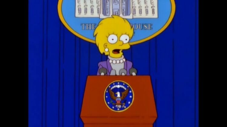 В одной из серий «Симпсонов» нашли предсказание о крахе США после Трампа
