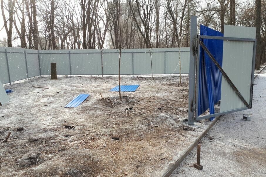 Донская епархия "застолбила" забором место под новый храм в Ростове