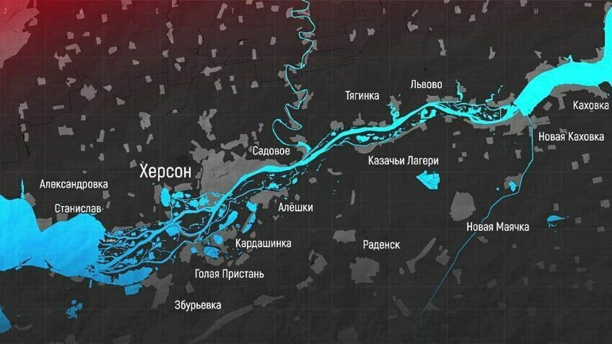 80 населенных пунктов под угрозой затопления из-за разрушений на Каховской ГЭС