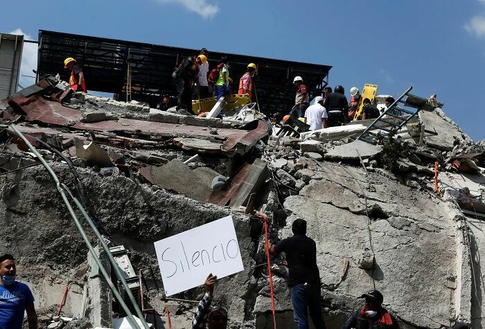 149 человек стали жертвами землетрясения в Мексике