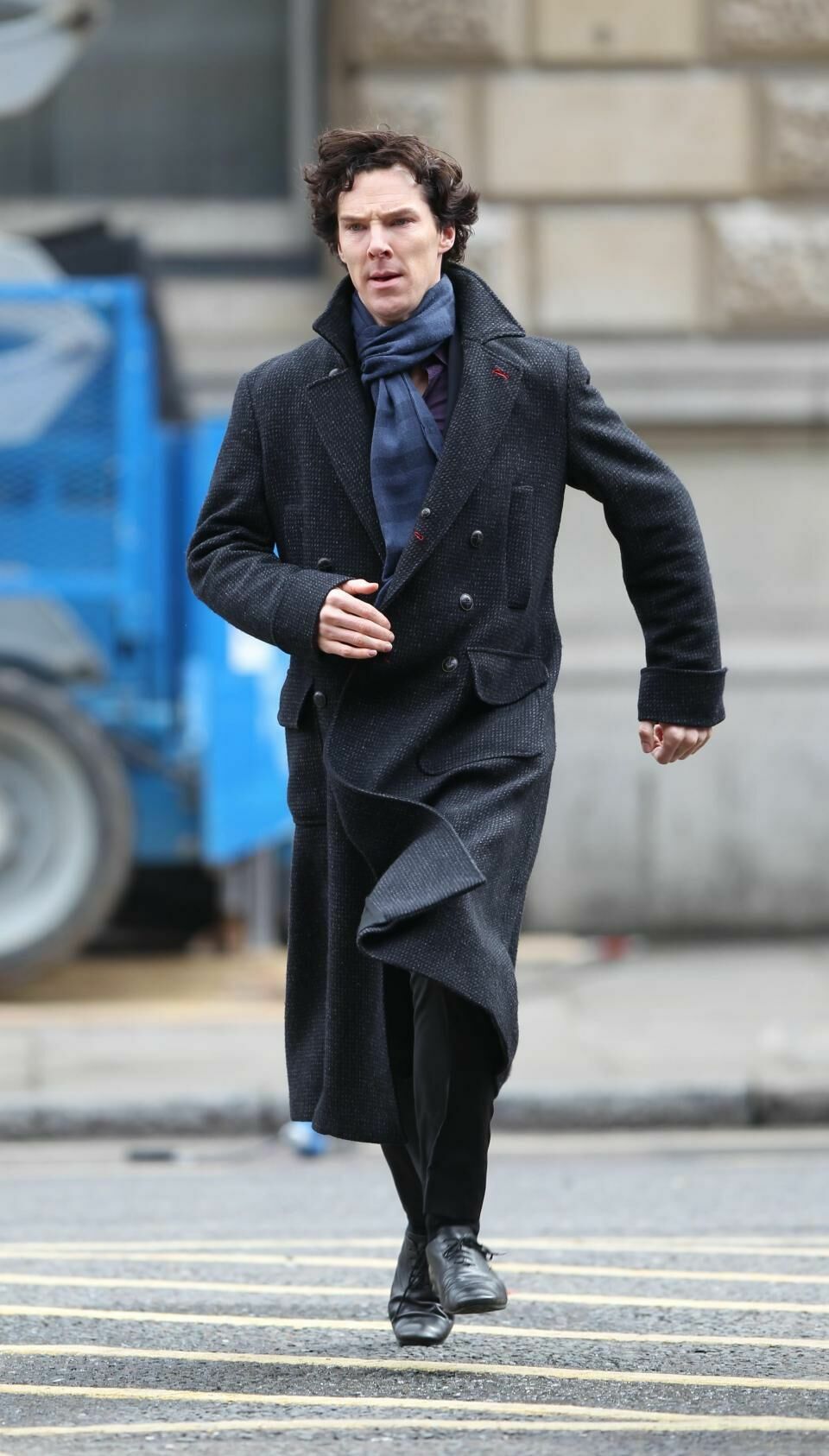 Звезда сериала «Шерлок» актер Камбербэтч спас человека на Бейкер-стрит