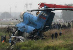 Назван виновный в гибели ярославских хоккеистов при крушении самолета ЯК-42