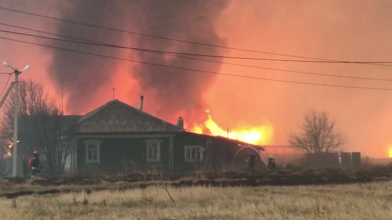 В Тюменской области начата следственная проверка из-за пожара в Успенке
