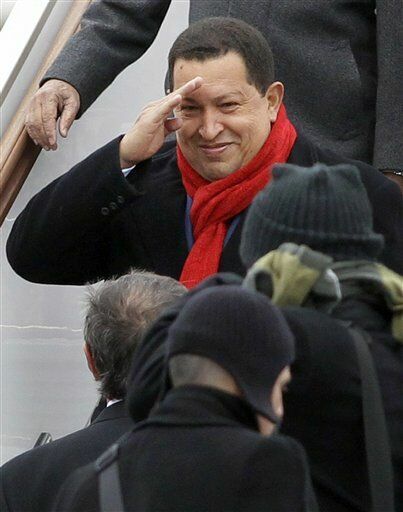 К нам приехал наш любимый Уго Чавес дорогой!